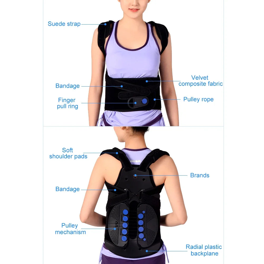 Pulley Posture Support Brace