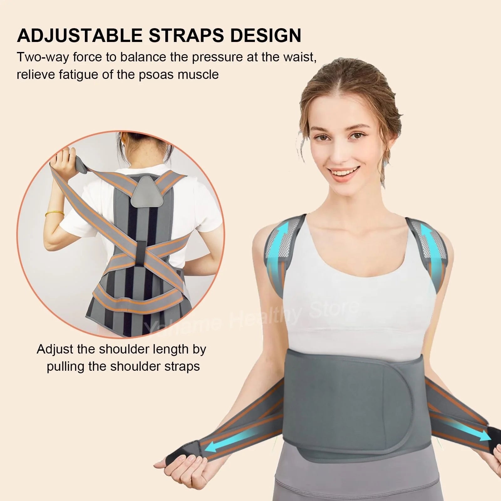 Full Back Support Brace